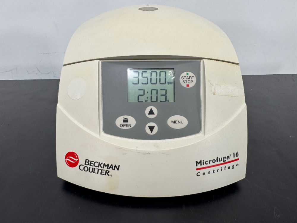 Image of Beckman Coulter Microfuge 16 Centrifuge
